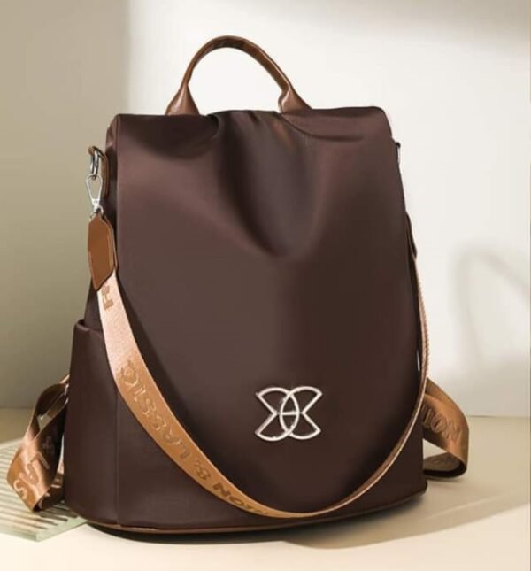 A (Kopi Colour) Women Large Capacity Outdoor Tote Bag
