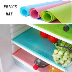 .4PCs/Set Waterproof Refrigerator Pads, Fridge Inside Mats.