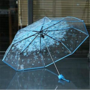 ,, A Transparent Clear Umbrella (Purple)