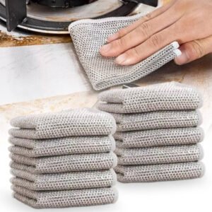 .20 Pcs NON-SCRATCH Multipurpose Magic Dish Cloth (Copy)