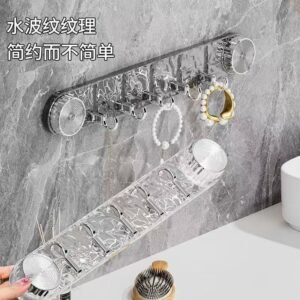 .5 Hooks Rotating Suction Cup ( wall Hooks)