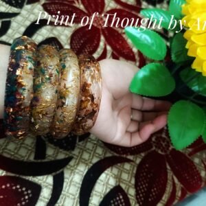 1 pair Resin of Bangles ( Churi )