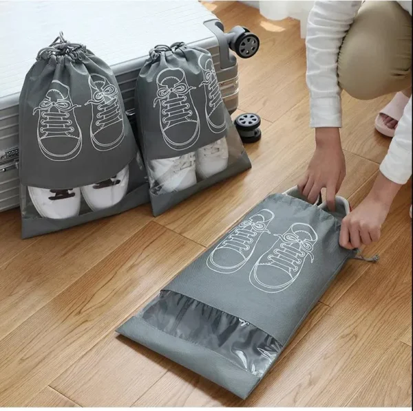 ,.5 pcs Waterproof Travel Shoes Bag