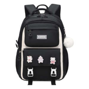 .Kids Backpack Children School Bags ( Black Colur )