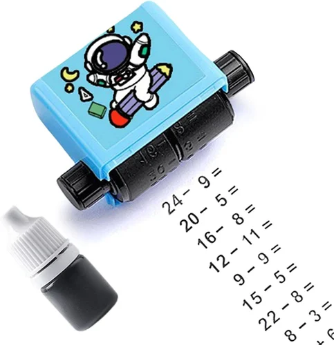 Smart Math Roller Stamp ( Subtraction )
