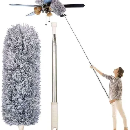 Microfiber Duster with 9 ft  Long Pole